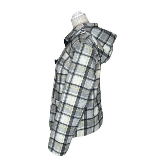 Old Navy Plaid Toggle Pea Coat - Picture 11 of 15